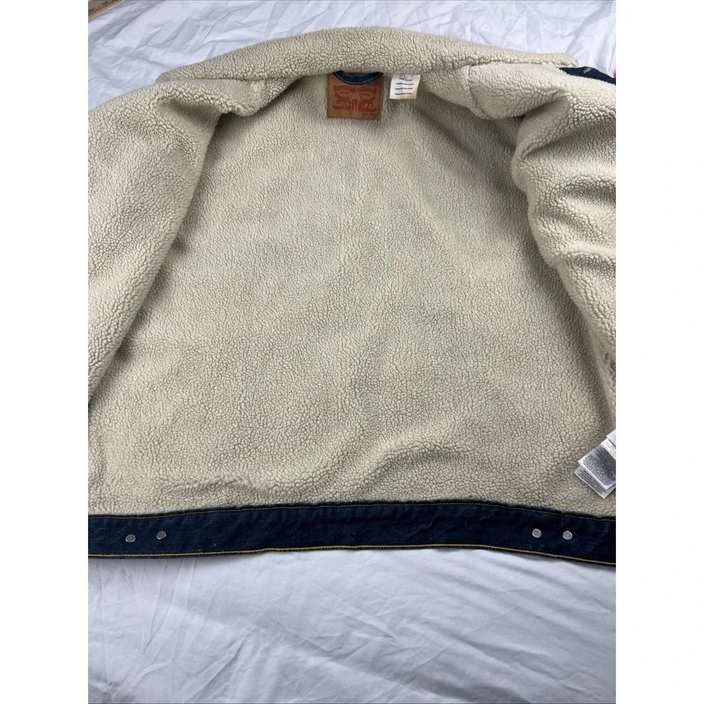 Levi's Men's‎ Sherpa Trucker Jacket Foley Large 723360001